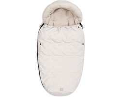 Jollein Voetenzak voor Autstoel & Kinderwagen - Embossed - Polyester - 42x82cm - Sand