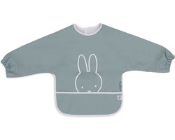 Jollein x Nijntje - Baby Slab Waterproof met Mouw - Miffy Peekaboo Sea Green