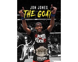 Jon Jones Poster Ingelijst – 23x33cm met Zwarte Lijst – The GOAT Kampioen – MMA Wanddecoratie - Fighter