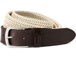 Joop! Jeans Riem Leder - Jongens - 110 cm - offwhite