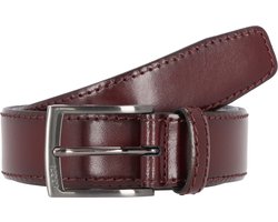 Joop! Riem leer - Jongens - 100 cm - bordeaux