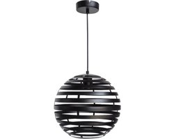 Josefien hanglamp zwart staal 30 cm