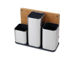 Joseph Joseph Aanrecht Organiser - Incl. eikenhouten snijplank