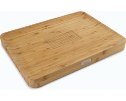 Joseph Joseph - Cut&,Carve Snijplank Bamboe - Bamboe - Bruin