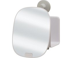 Joseph Joseph EasyStore Kompakte Duschablage mit verstellbarem Spiegel - Weiß