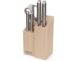 Joseph Joseph - Elevate Fusion Messen en Schaar met Houder 5-Delig - Kunststof - Zilver