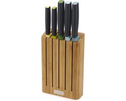 Joseph Joseph Elevate Messenset - incl. Messenblok - Set met 5 Messen - Assorti