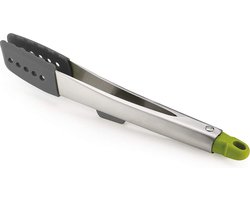 Joseph Joseph Elevate Tang Silicone - Grijs/Groen / RVS