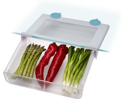Joseph Joseph Fridgestore Hangende Koelkastorganizer - 1cm Plankdikte - Zuignapbevestiging