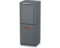 Joseph Joseph Intelligent Waste Prullenbak Totem 2.0 Compact Recycler - 40 l - Grafiet