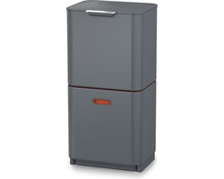 Joseph Joseph Intelligent Waste Prullenbak Totem Max - 60 l - Grafiet