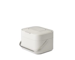 Joseph Joseph Intelligent Waste Stack Afvalbakje - 4 L - Stone
