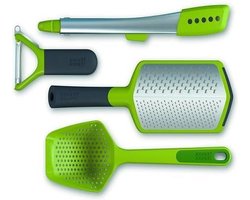 Joseph Joseph Keukenhulpen Giftset The Foodie - Set van 4 Stuks - Groen - Limited Edition
