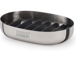 Joseph Joseph Luxe Zeephouder - 11.6 x 8 x 2.5 CM - RVS, Zilver - EasyStore
