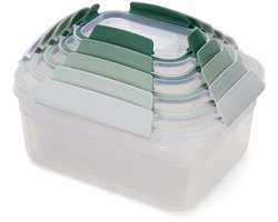 Joseph Joseph Nest Lock - Vershouddozen - Makkelijk te Stapelen - 5 stuks - Groen