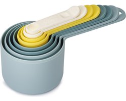 Joseph Joseph Nest Maatlepel - Maatcupjes - Set 8 Stuks - Kleurenmix Opal
