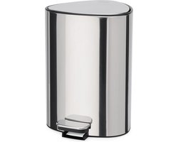 Joseph Joseph Prullenbak – Luxe Soft-Close Pedaalemmer met Binnenemmer & Opbergvak voor Vuilniszakken - RVS