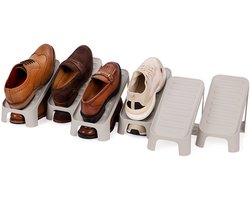Joseph Joseph schoenen stapelaar 6 stuks - Grijs - Anti-slip