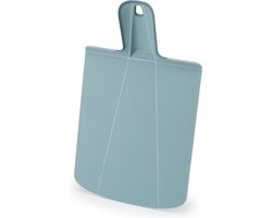 Joseph Joseph - Snijplank Duo Chop2Pot Opvouwbaar Blauw