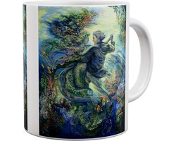Josephine Wall Fantasy Art - For The Love Of A Mermaid - Mok 440ml 440