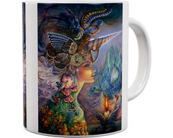 Josephine Wall Fantasy Art - My Lady Unicorn - Mok 440ml 440