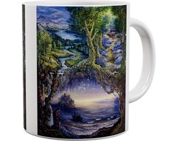 Josephine Wall Fantasy Art - Three Wishes - Mok 440ml 440