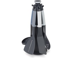 JosephJoseph - Elevate - Carrousel - Editions Sky - Keukenhulpen met Houder - Set van 6 stuks - Blauw / Grijs
