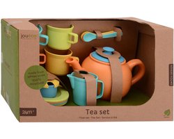 Jouéco - Thee Set Bioplastic 17-delig - Theeservies Speelgoed voor Kinderen