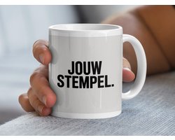 Jouw Stempel Mok, Personalized Mug, Custom Design, Unique Gift Idea, Coffee Mok, Tea Mok, Statement Mok, Design Mok