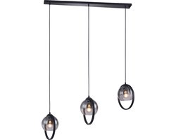 Jovani hanglamp smoke glas 3L