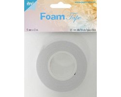 Joy! Crafts Foam Tape 1,5mm wit 119491/4025 5mmx2mtr