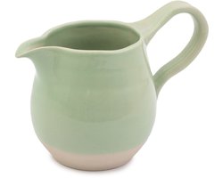 Joy Jug Kan, Waterkan, Keramiek, Groen, 0.65 L, 19 x 11 x 13 cm - Jamie Oliver | Big Love