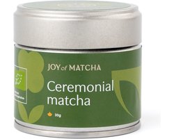 JOY of MATCHA - Ceremoniële Matcha Thee - BIO - 30 kopjes - Japanse groene thee