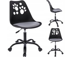 JOY stoel grijs en zwart