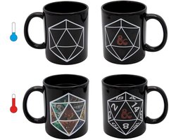 Joy Toy (IT) Dungeons & Dragons Heat Change Mok / Beker Magic Cups & Mok / Bekers
