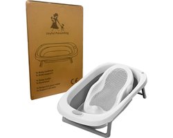 Joyful Parenting Opvouwbaar Babybad met Ligstandaard - Inclusief Thermometer - CE Gekeurd Baby Bad