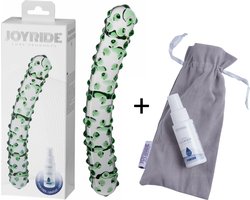 Joyride – Glazen Dildo met ribbels – Premium GlassiX Set 14