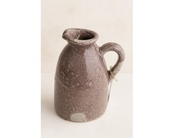 Jug Lausanne - Roberts Collection - roze, grijze, paarse vaas - Decoratie vaas