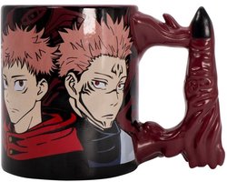 Jujutsu Kaisen Sukuna's Finger Unisex Kop - meerkleurig - Standard