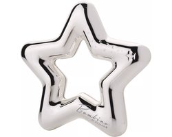 Juliana - Bambino - Silver plated - verzilverd - Ster Rammelaar - Widdop And Co - Baby Kado - Baby Cadeau - Kraam kado - Zilver - Baby Gift