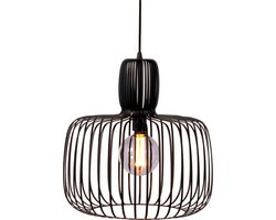 Juliette hanglamp zwart staal 55 cm