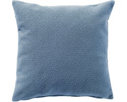JULIO - kussenhoes 45x45 cm - waterafstotend - Quiet Harbor - blauw