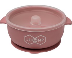 JU&MP Kommetje - Baby - Kinderservies - Zuignap - Onbreekbaar - Roze