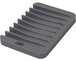 JU&MP Zeepbakje - Handzeep - Badkamer Accessoires - Zeephouder - Grijs