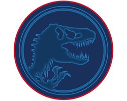 Jurassic World Kussen Junior 35 Cm Polyester Donkerblauw