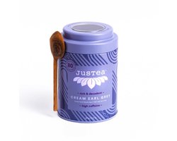 Justea | Cream Earl Grey Thee - Losse Thee - Met Vanille&Bergamot - Fairtrade - Luxe Designblik