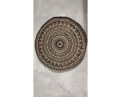Jute wand mandala L R50 cm
