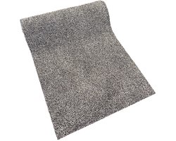 JYG Droogloopmat KATCOT beige 100x100 cm – Wasbare Deurmat van Absorberend Katoen met Anti-Slip – Keukenloper & Vloerbeschermer