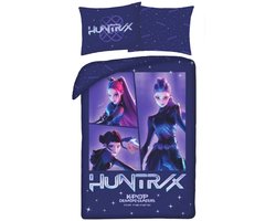 K-pop Demon Hunters dekbedovertrek Cosmic 140 x 200 cm - katoen
