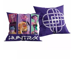 K-pop Demon Hunters Sierkussen - Decoratief Kussen - 40 x 40 cm - Zacht & Comfortabel